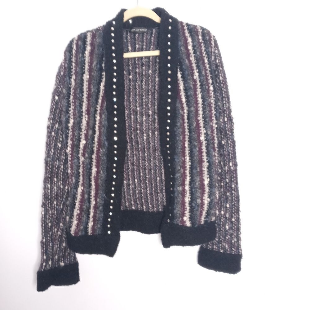 Love Sex Money cardigan size large